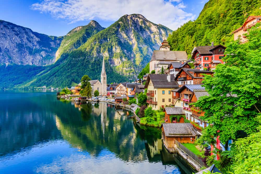 Image of houses in Austria
